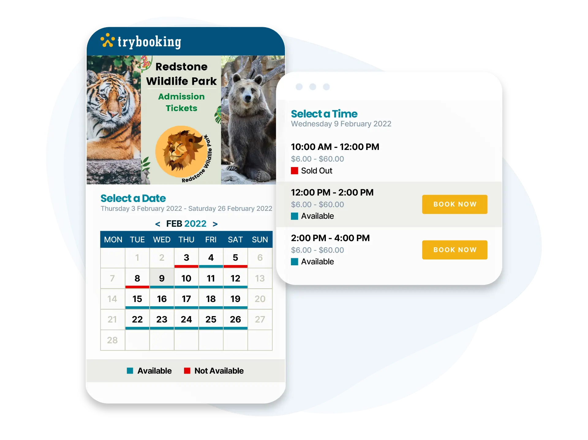 Easy booking for guests