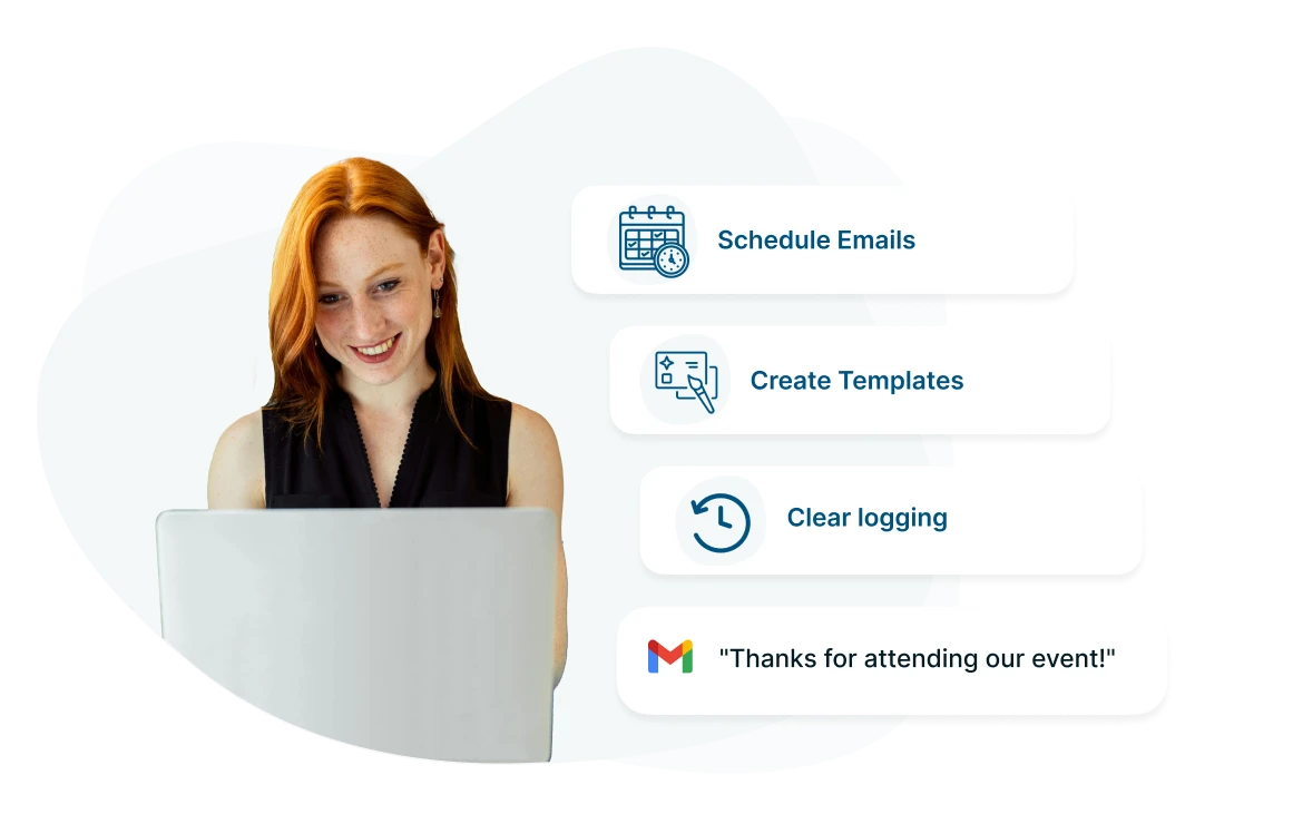 Send automated email reminders to guests